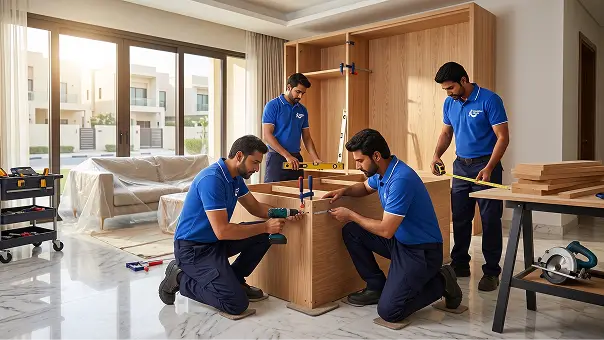 Custom cabinet and wardrobe making in Dubai