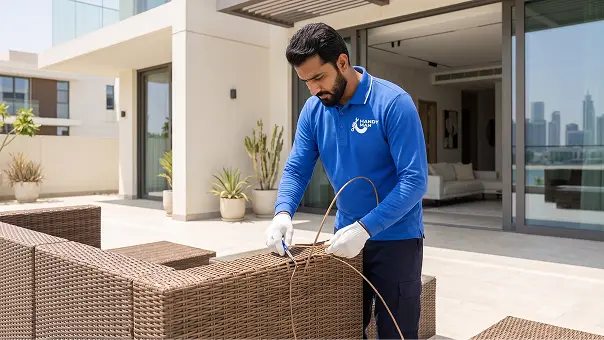 Outdoor furniture repair in Dubai
