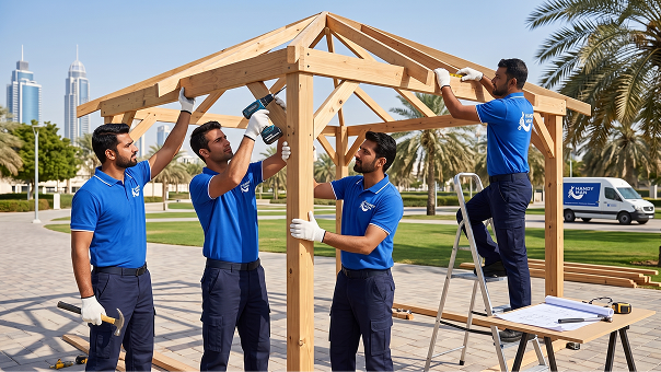 Pergola and gazebo construction in Dubai
