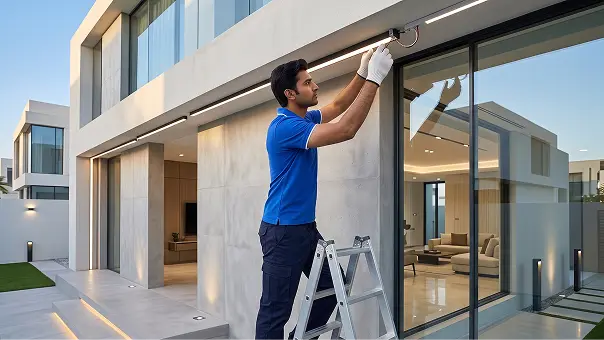 Spotlight installation in Dubai